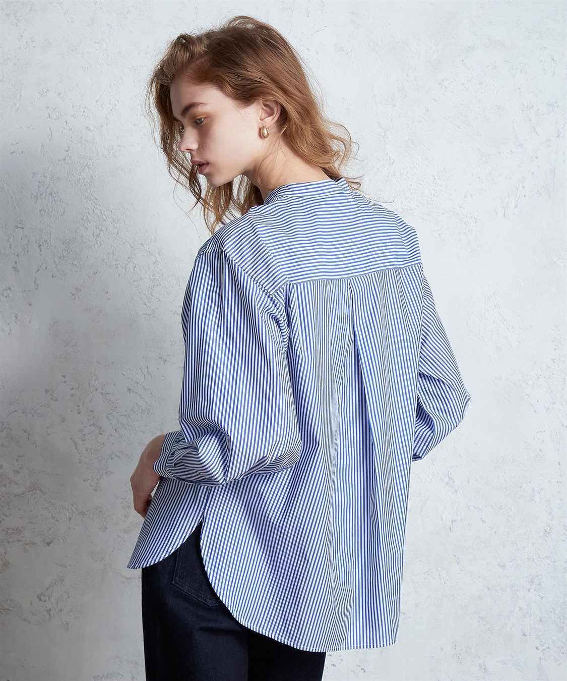 LE SOUK HOLIDAY パールボタンブラウス_sub_8