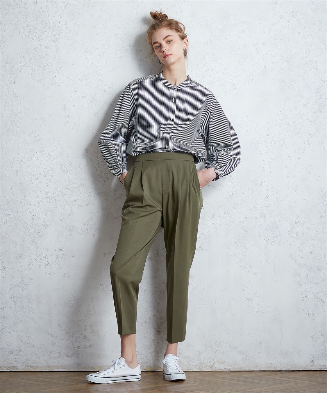 LE SOUK HOLIDAY パールボタンブラウス_sub_11