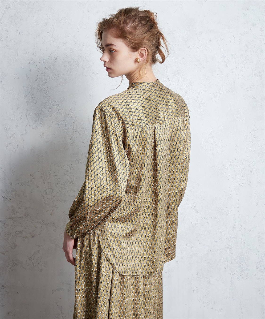 LE SOUK HOLIDAY モチーフプリントブラウス_sub_5