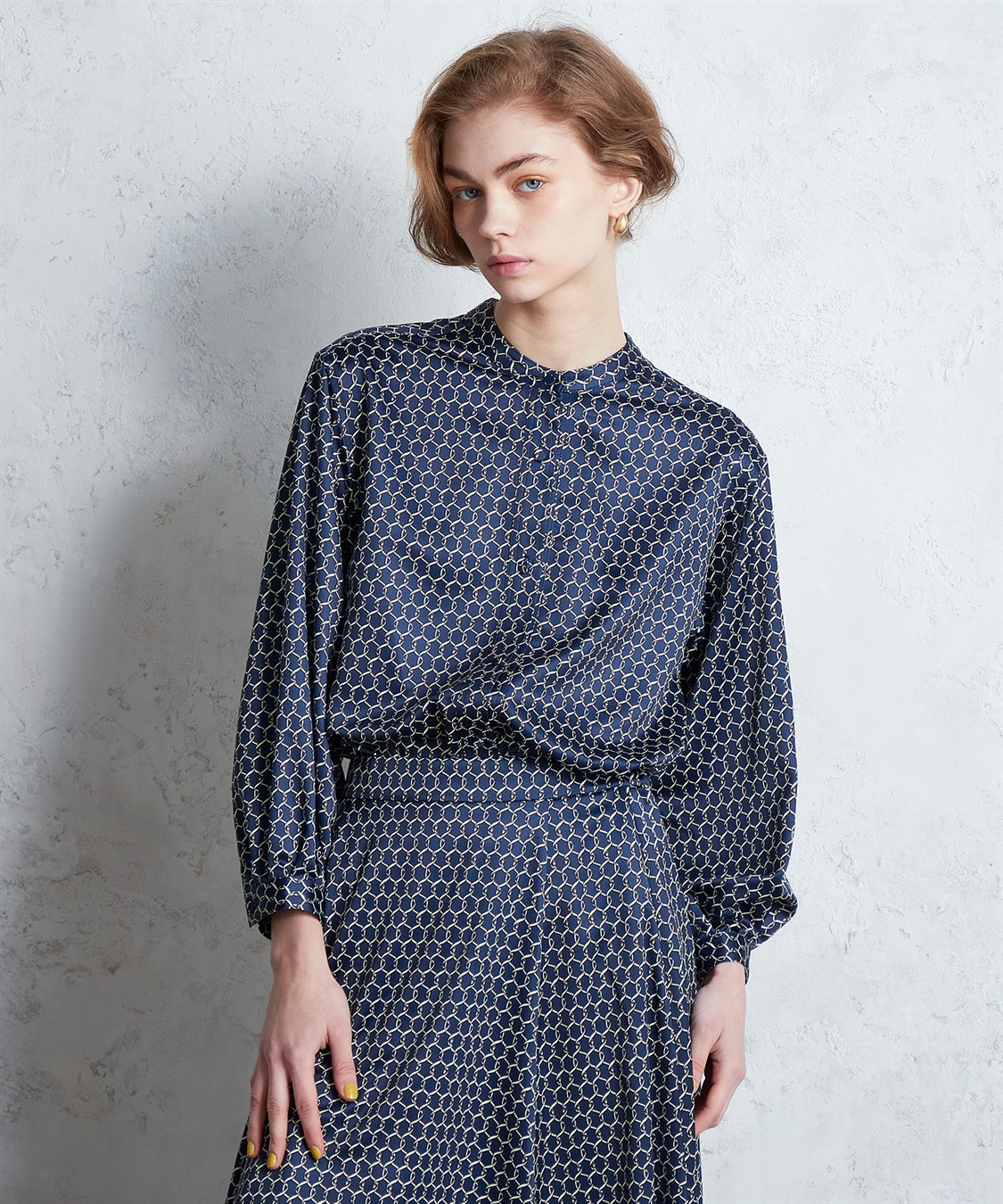 LE SOUK HOLIDAY モチーフプリントブラウス_sub_9