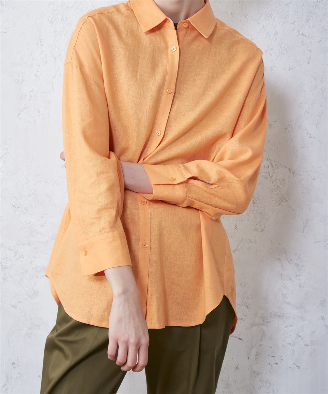 LE SOUK HOLIDAY モダールリネンシャツ_sub_8