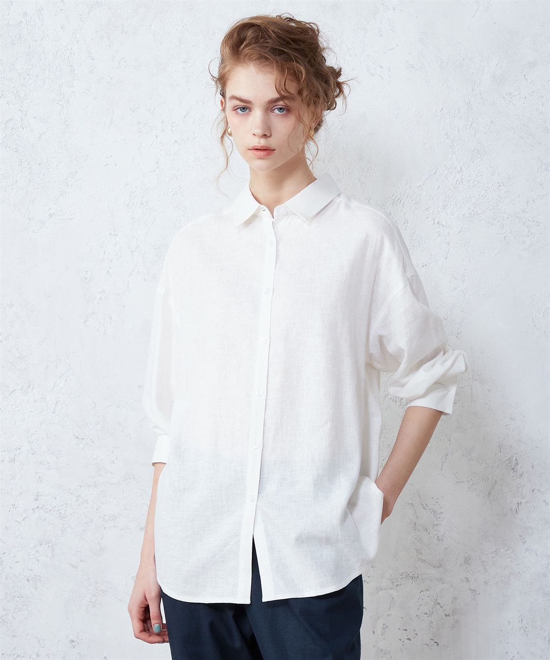 LE SOUK HOLIDAY モダールリネンシャツ_sub_11