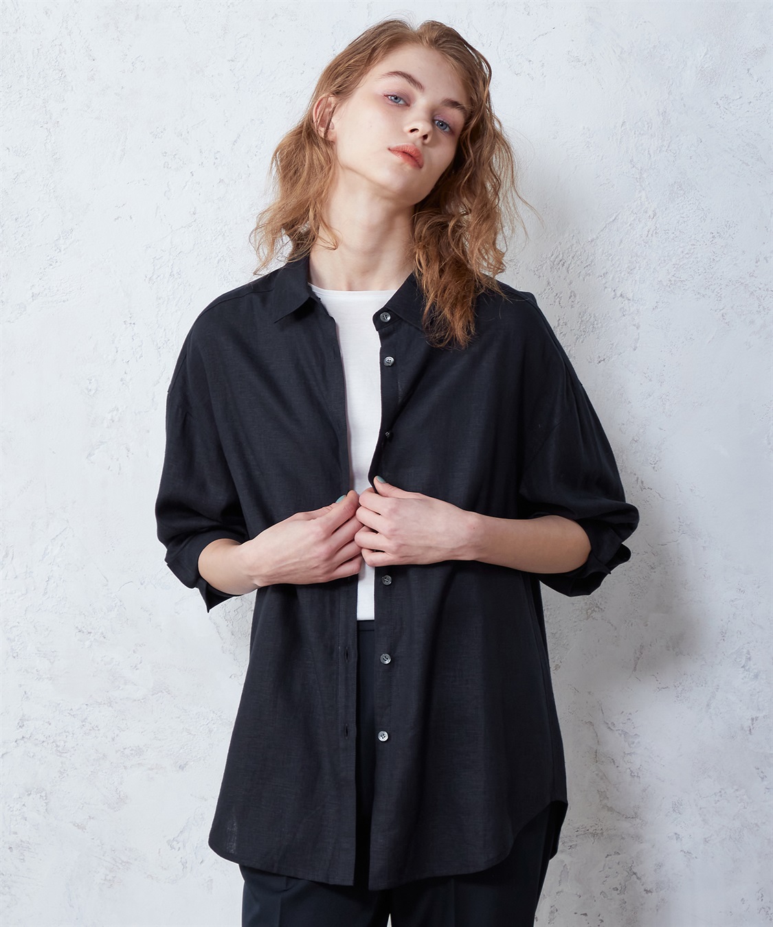 LE SOUK HOLIDAY モダールリネンシャツ_sub_16