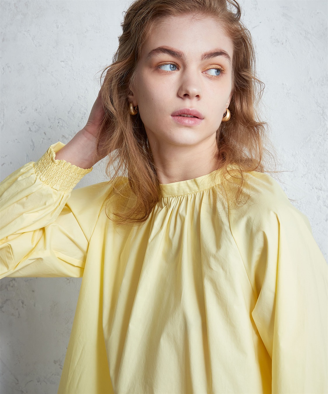 LE SOUK HOLIDAY ギャザーネックブラウス_sub_8