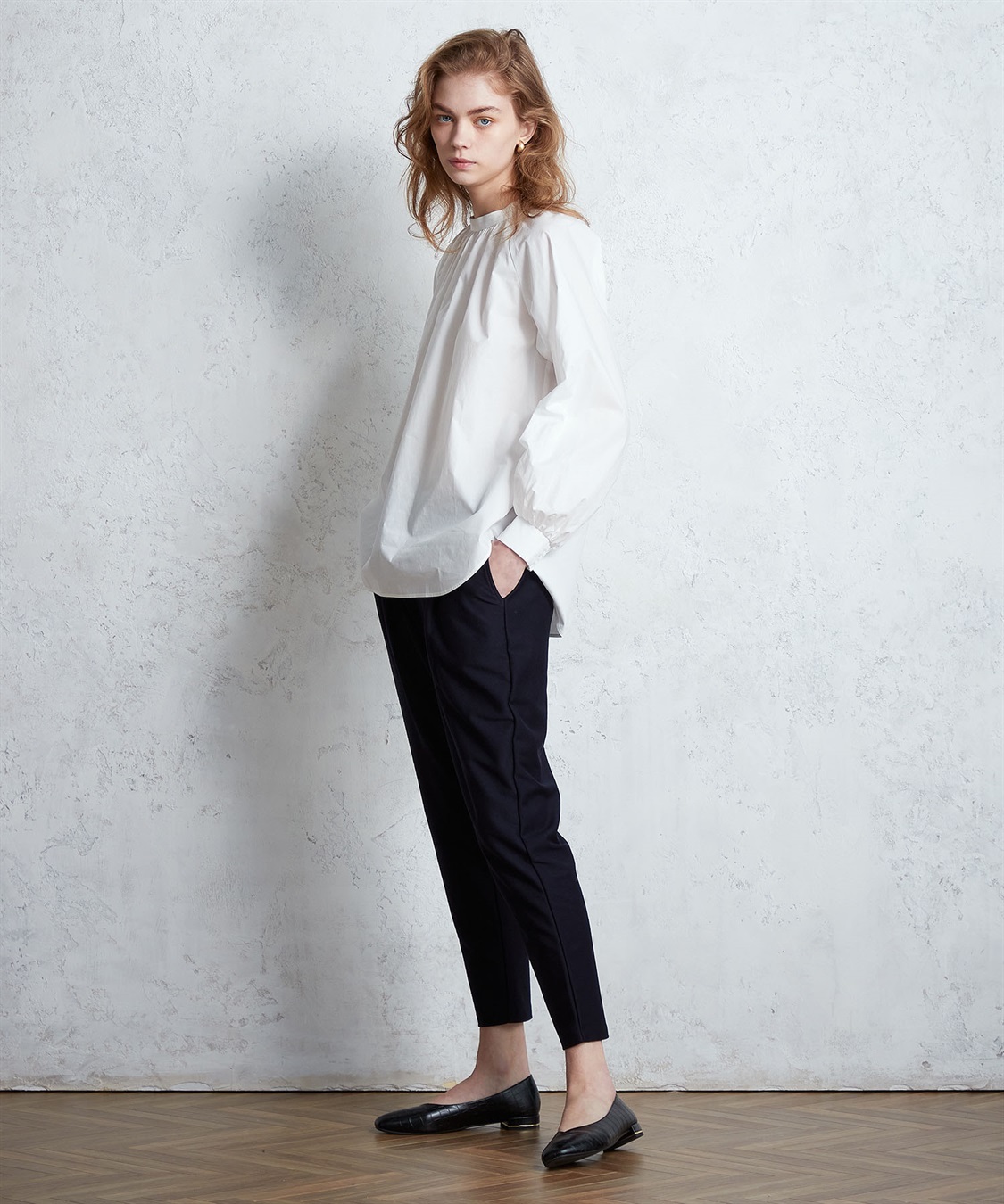 LE SOUK HOLIDAY ギャザーネックブラウス_sub_13