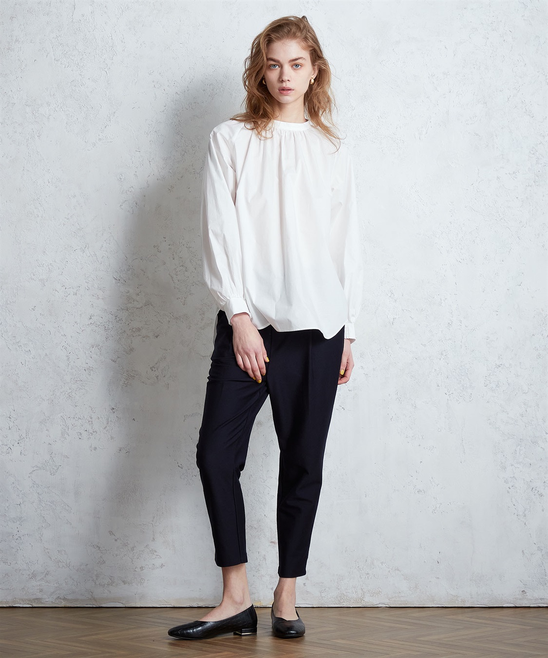 LE SOUK HOLIDAY ギャザーネックブラウス_sub_14