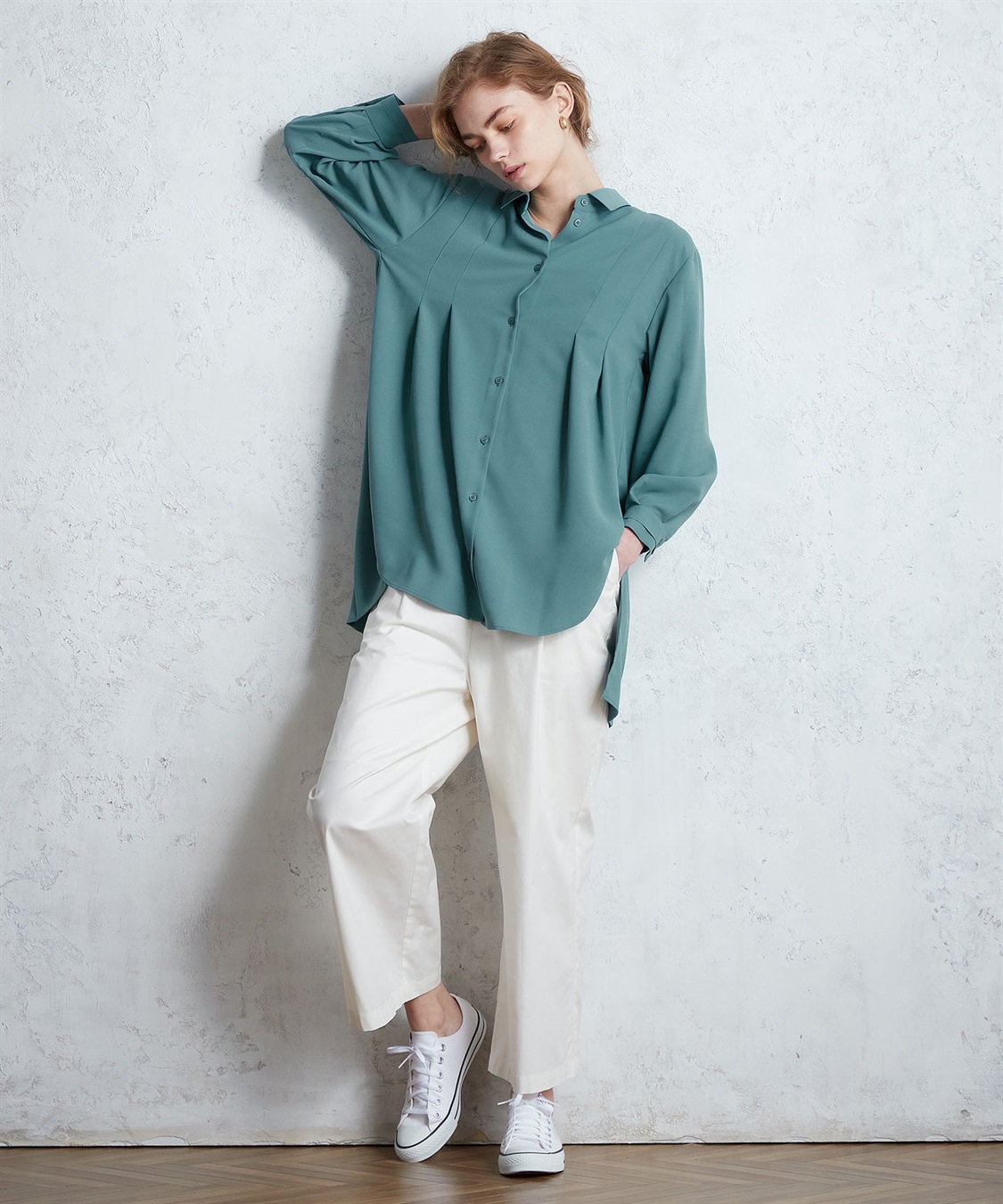 LE SOUK HOLIDAY バックタックブラウス_sub_1