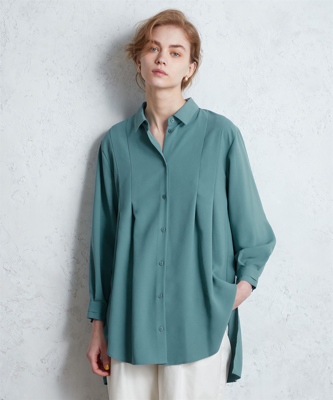 LE SOUK HOLIDAY バックタックブラウス_sub_2