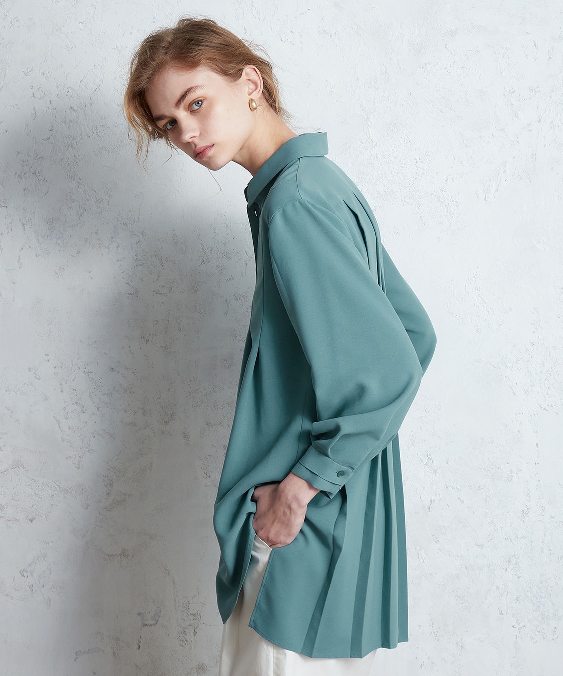 LE SOUK HOLIDAY バックタックブラウス_sub_7