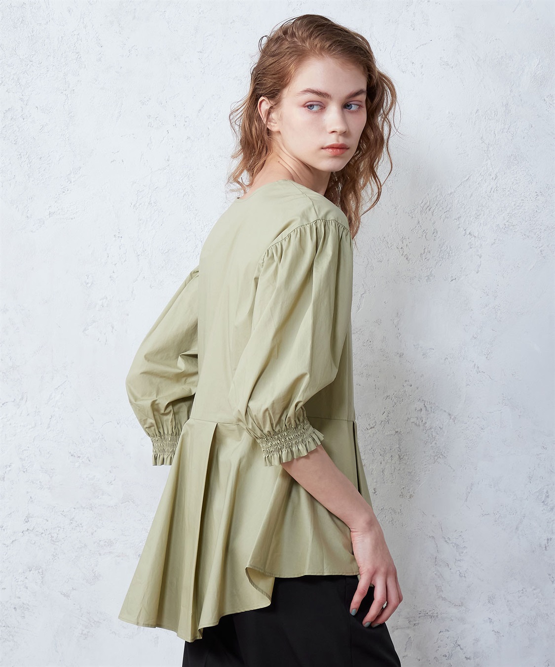 LE SOUK HOLIDAY パール使いブラウス_sub_2