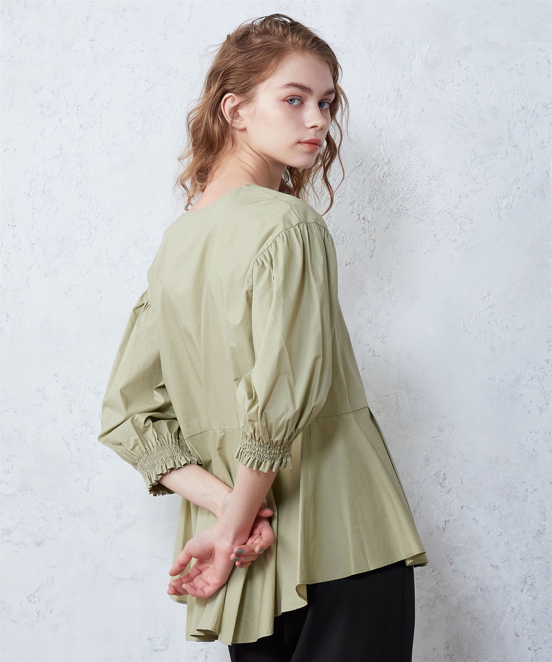 LE SOUK HOLIDAY パール使いブラウス_sub_4