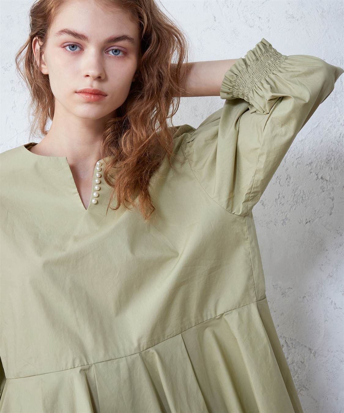 LE SOUK HOLIDAY パール使いブラウス_sub_5