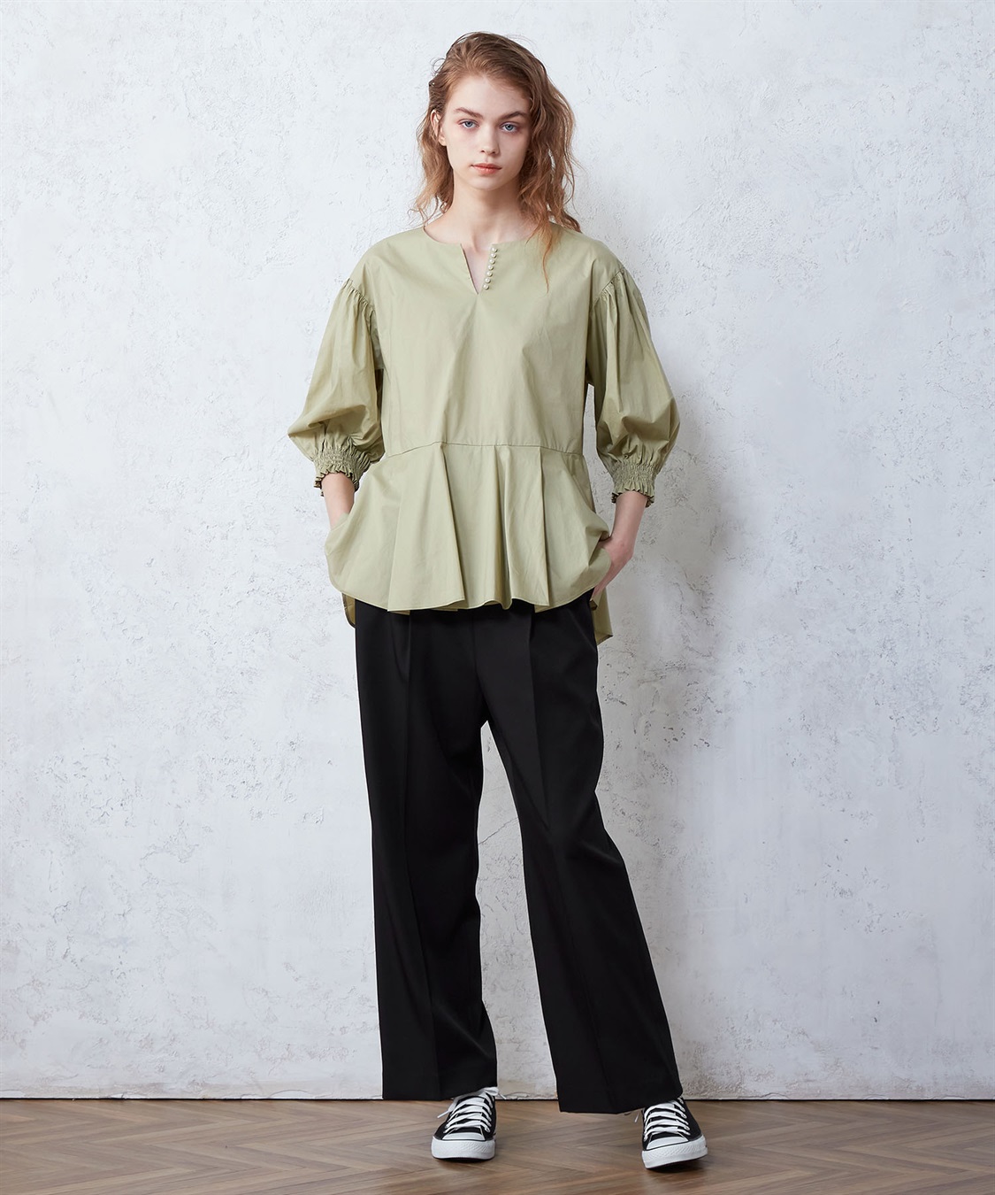 LE SOUK HOLIDAY パール使いブラウス_sub_7