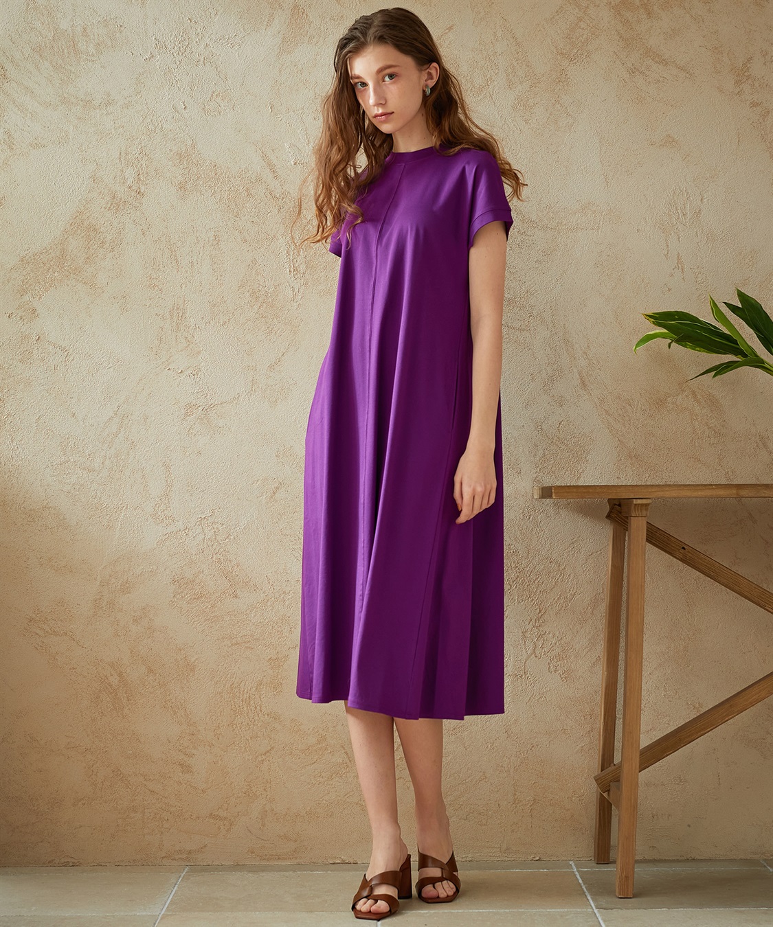 LE SOUK HOLIDAY モックネックワンピース_sub_14