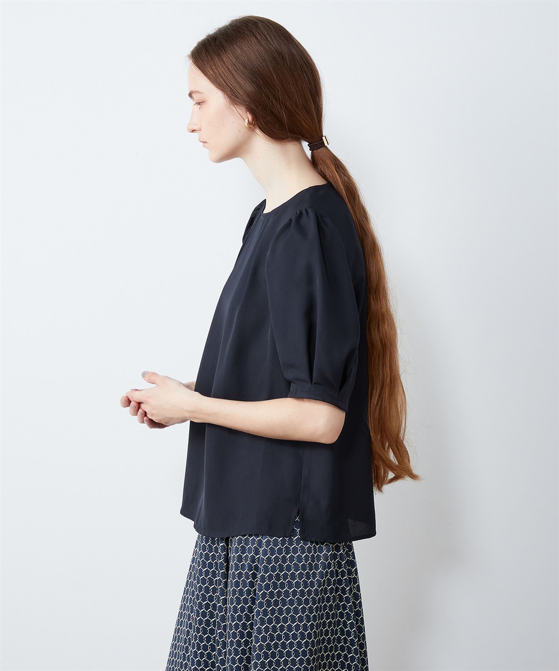 LE SOUK HOLIDAY タックスリーブブラウス_sub_2