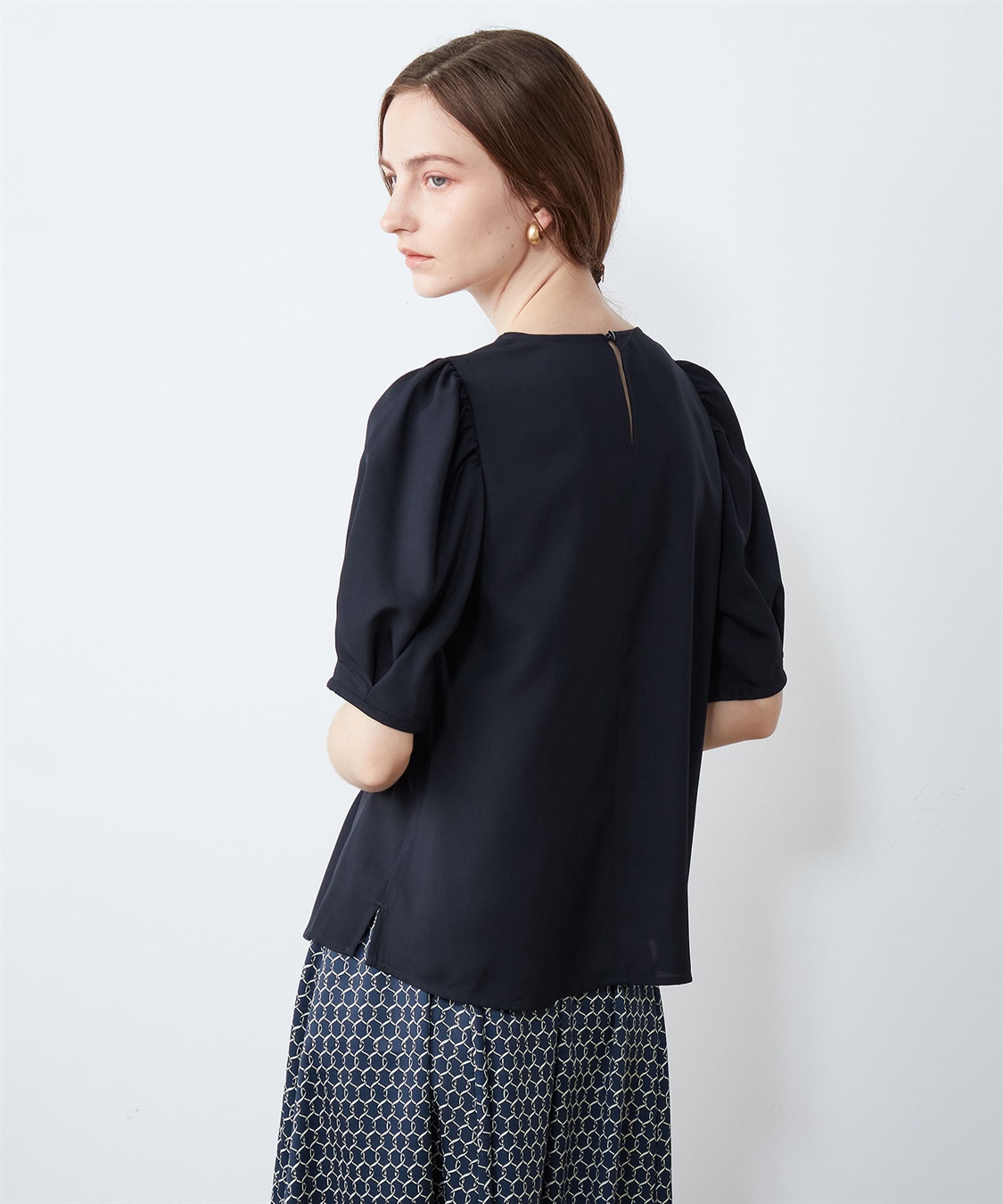 LE SOUK HOLIDAY タックスリーブブラウス_sub_4