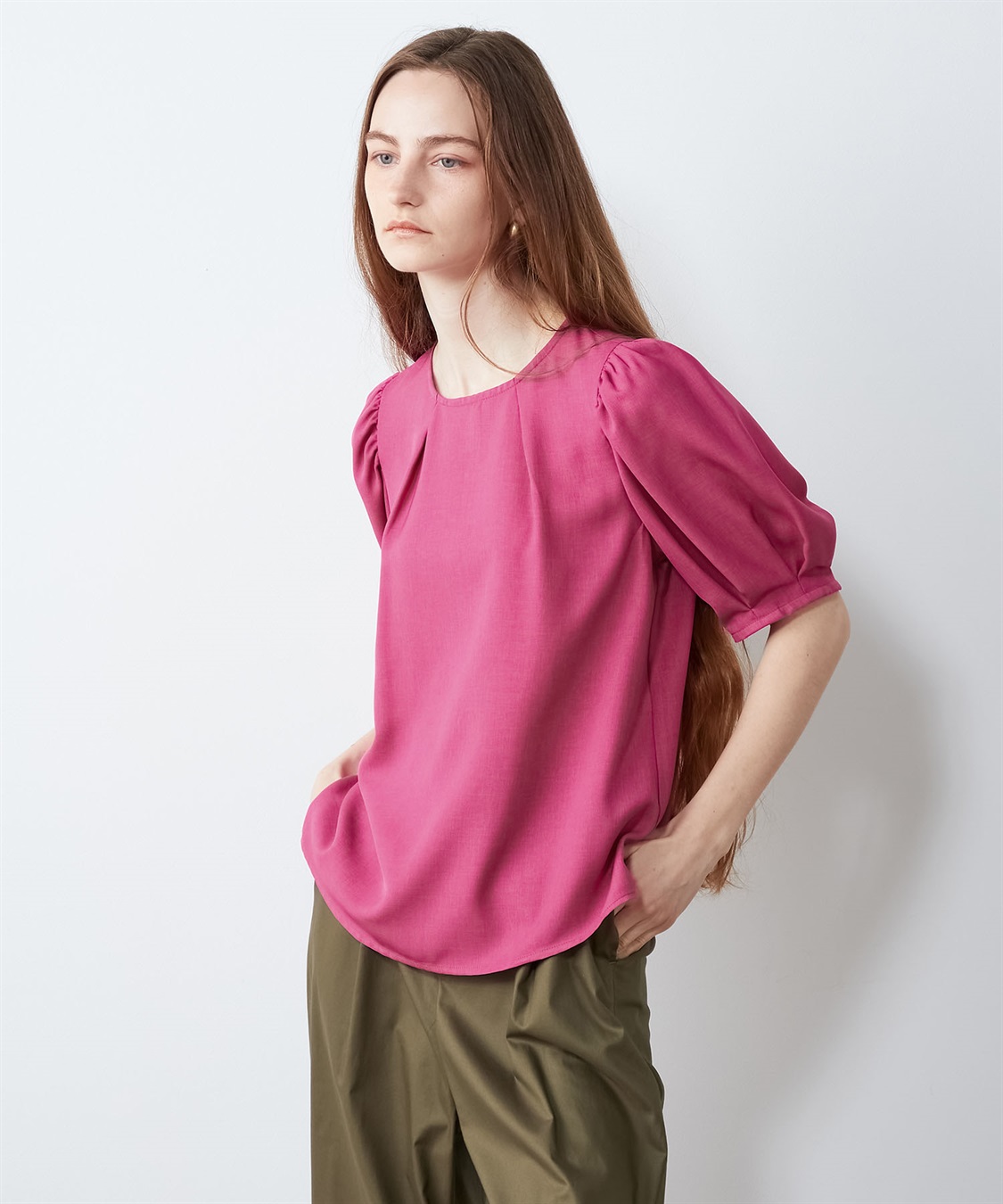 LE SOUK HOLIDAY タックスリーブブラウス_sub_11