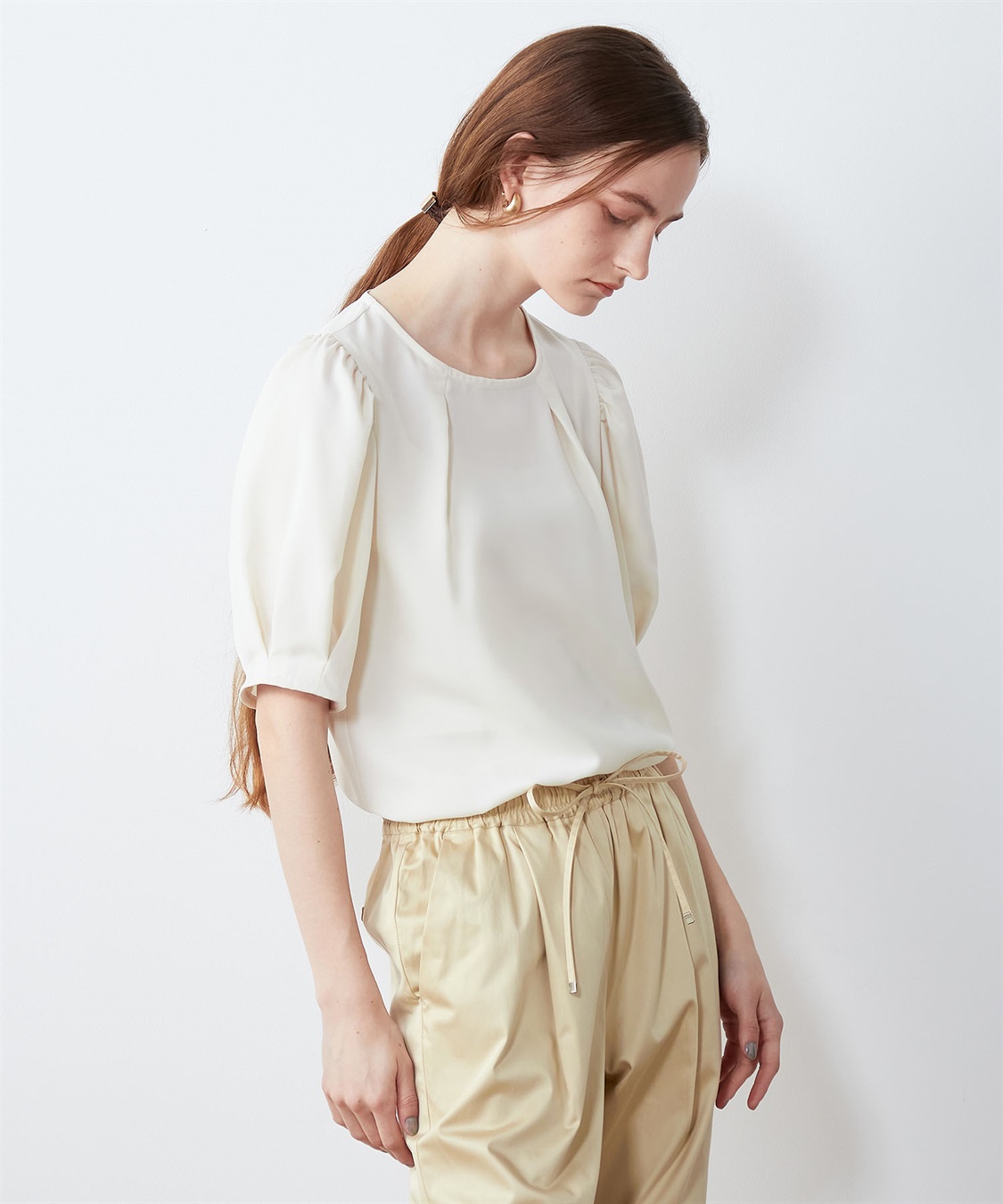 LE SOUK HOLIDAY タックスリーブブラウス_sub_17