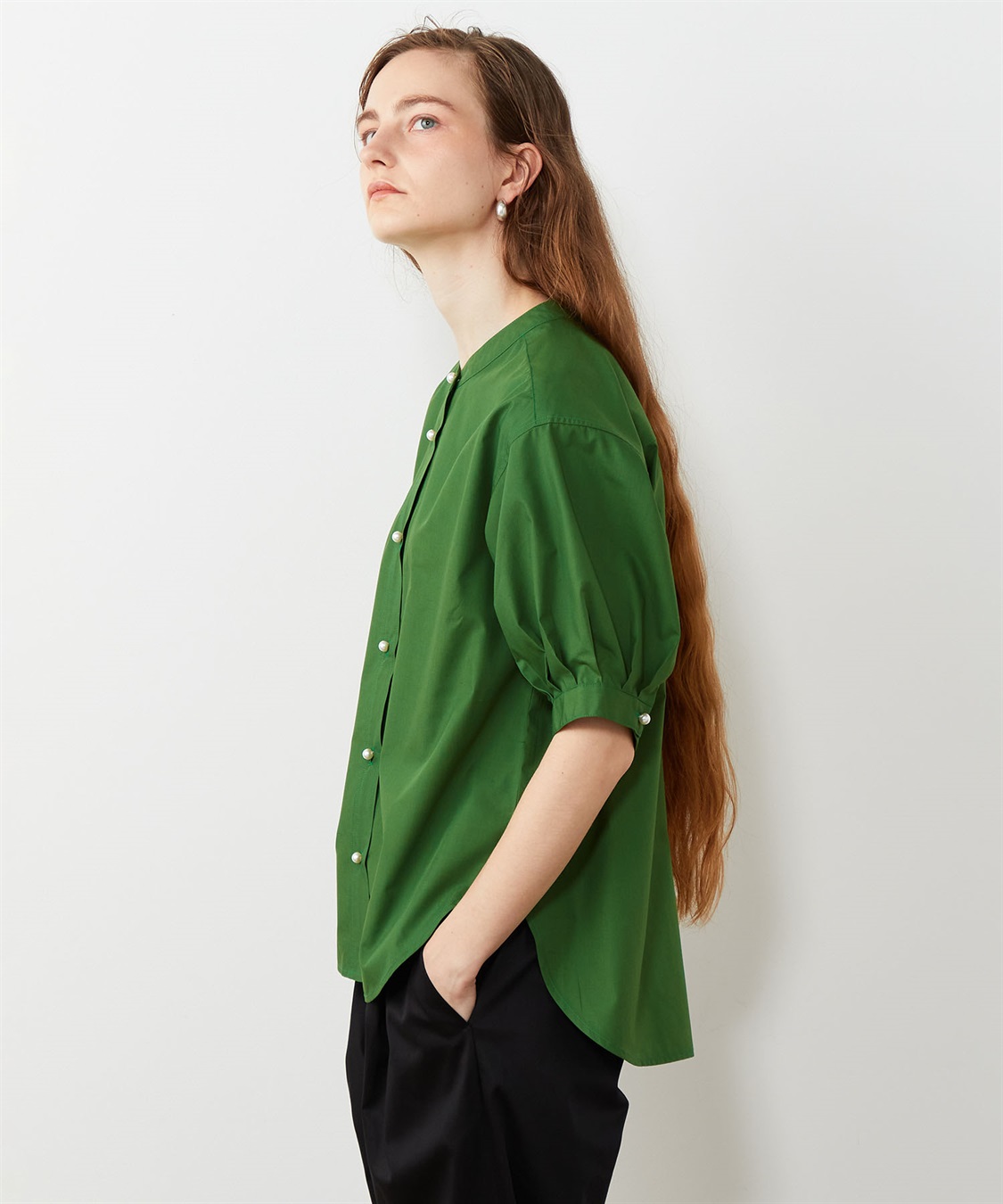 LE SOUK HOLIDAY パールボタンシャツ_sub_2