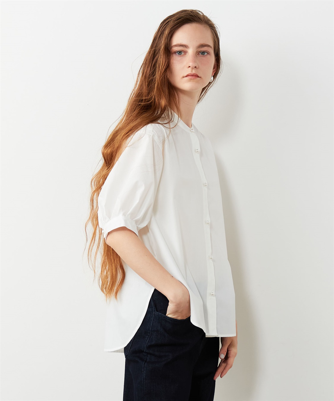 LE SOUK HOLIDAY パールボタンシャツ_sub_9
