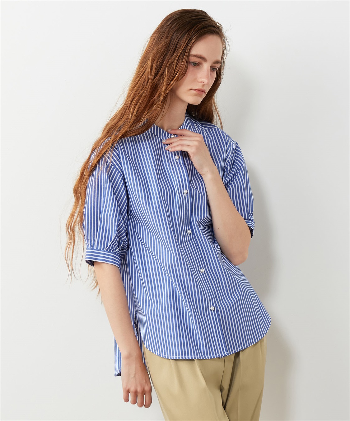 LE SOUK HOLIDAY パールボタンシャツ_sub_12