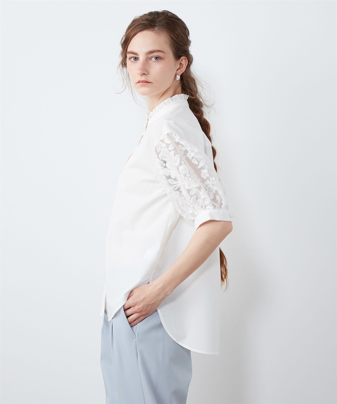 LE SOUK HOLIDAY シアースリーブブラウス_sub_1