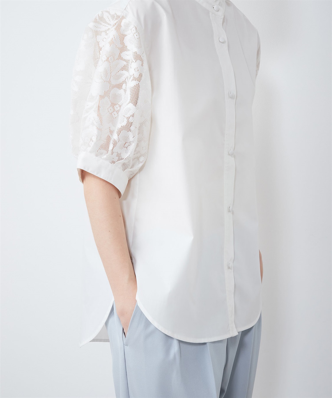 LE SOUK HOLIDAY シアースリーブブラウス_sub_6