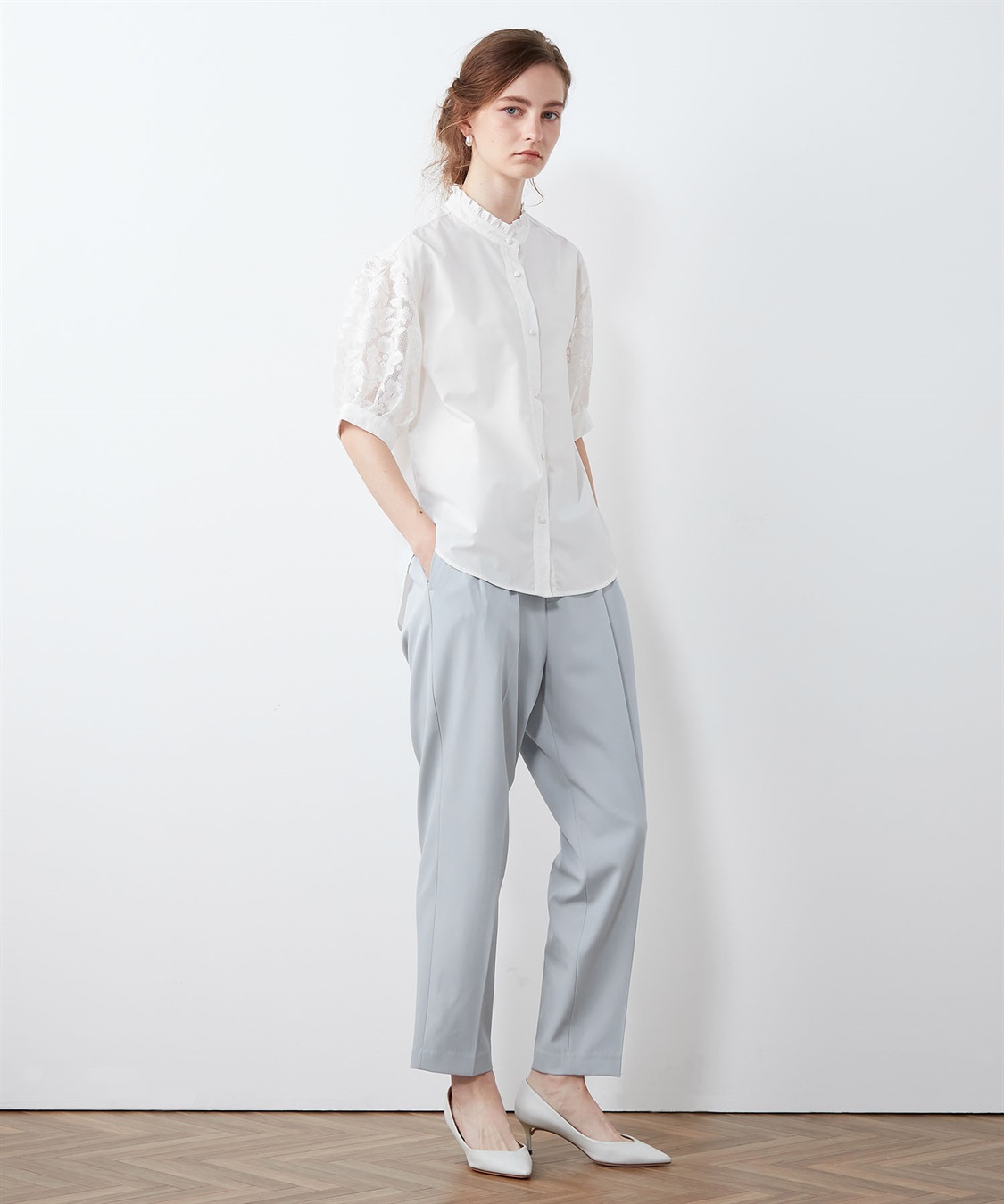 LE SOUK HOLIDAY シアースリーブブラウス_sub_7