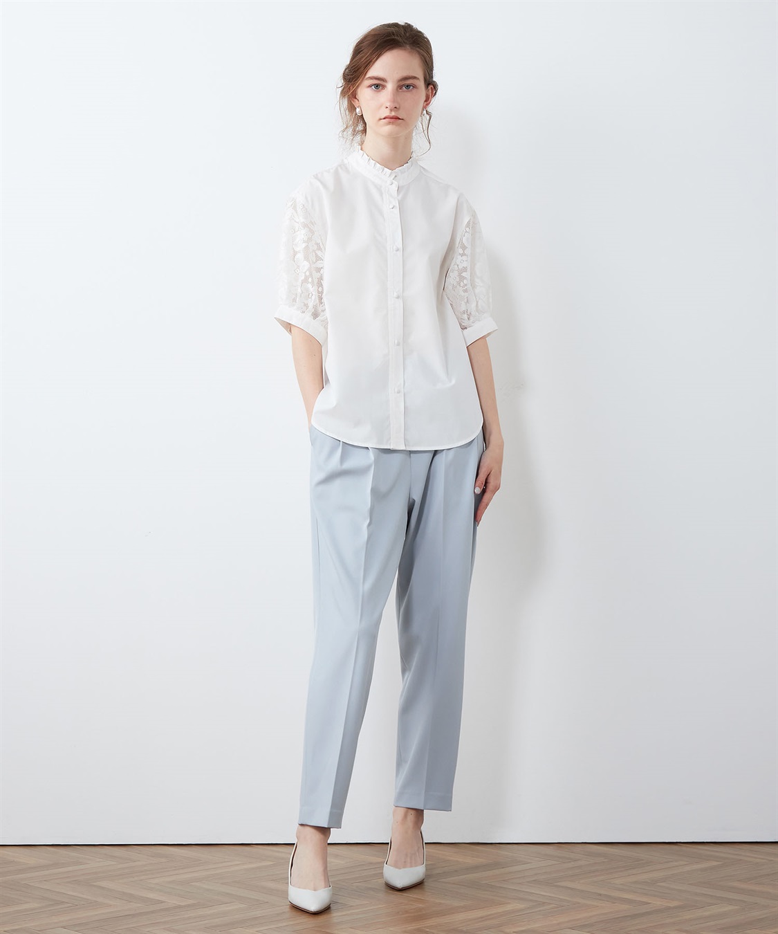 LE SOUK HOLIDAY シアースリーブブラウス_sub_8