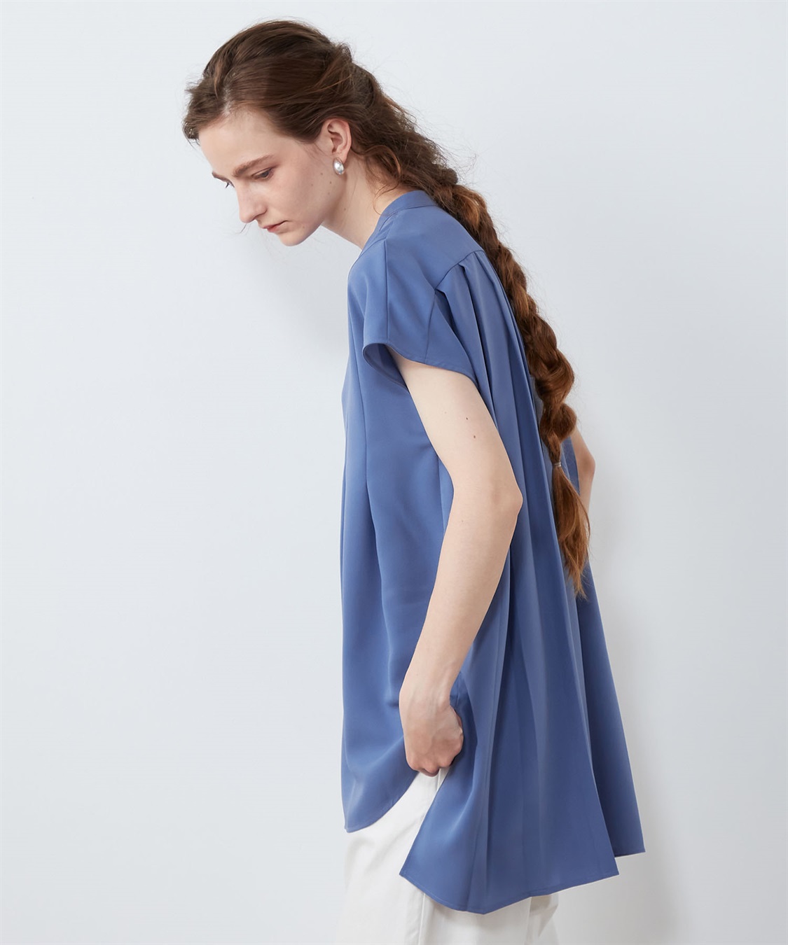 LE SOUK HOLIDAY バックタックブラウス_sub_2