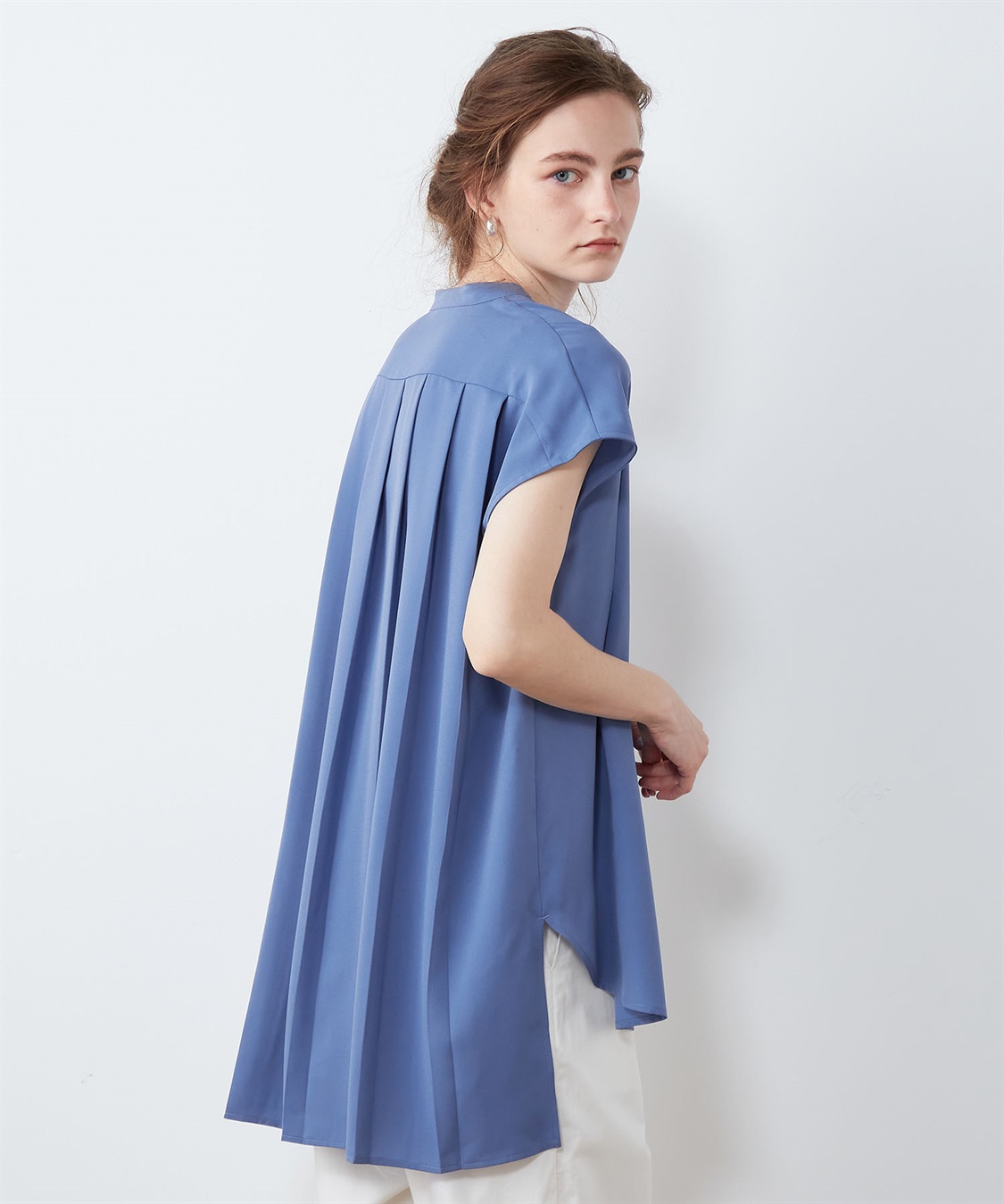 LE SOUK HOLIDAY バックタックブラウス_sub_3