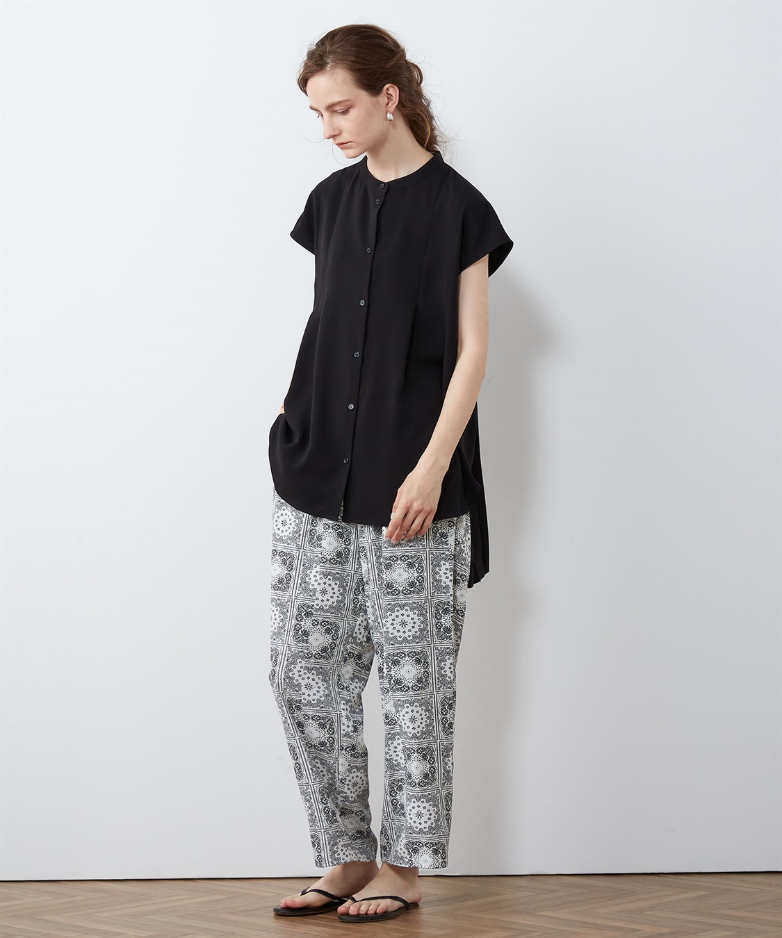 RMKさん専用qbag moeとBONLECILLブラウス n'OrLABEL（ノアールレーベル） シャツ ブラウス 長袖 レディース