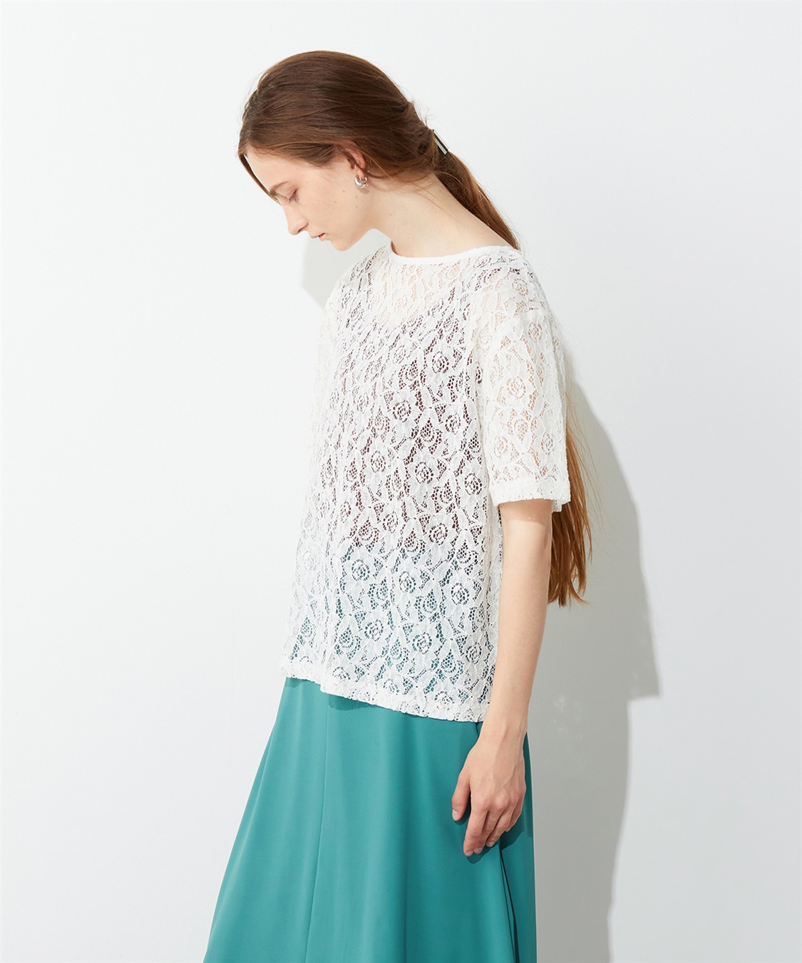 LE SOUK HOLIDAY ラッセルレースブラウス_sub_1