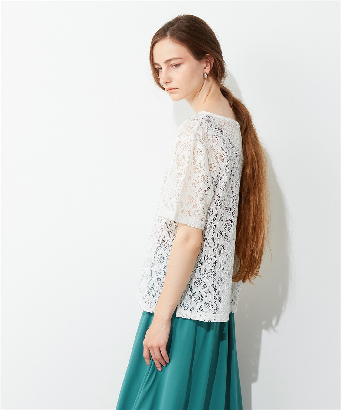LE SOUK HOLIDAY ラッセルレースブラウス_sub_2