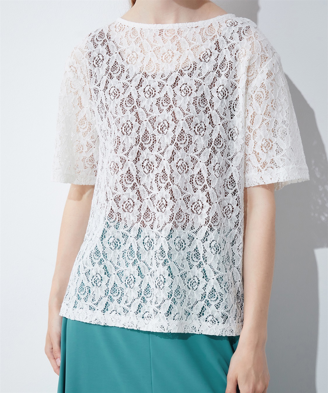 LE SOUK HOLIDAY ラッセルレースブラウス_sub_6