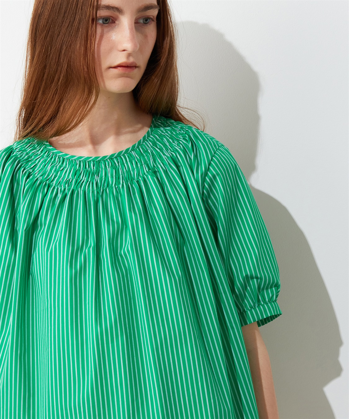 LE SOUK HOLIDAY シャーリングネックブラウス_sub_5