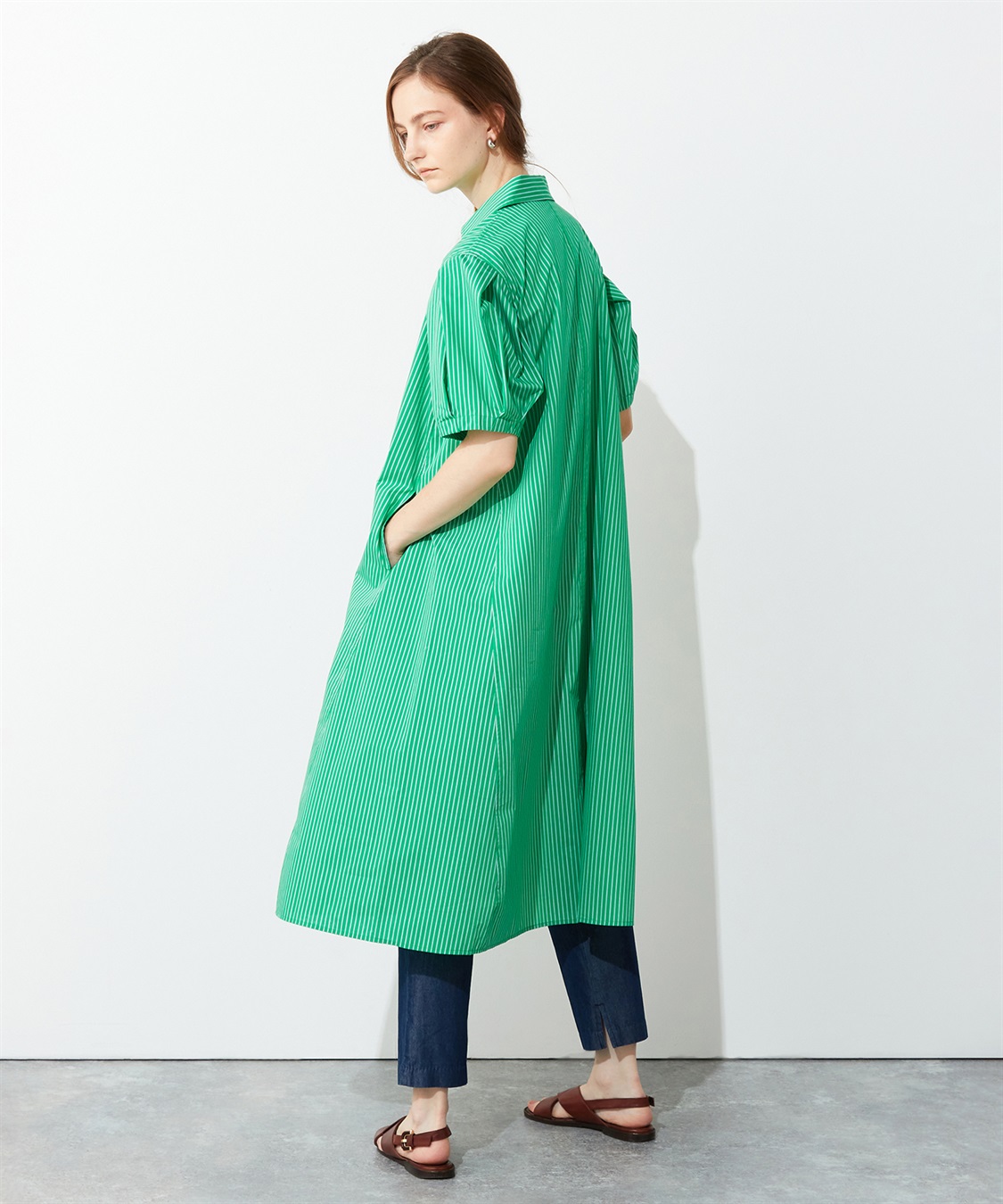 LE SOUK HOLIDAY ストライプワンピース_sub_3