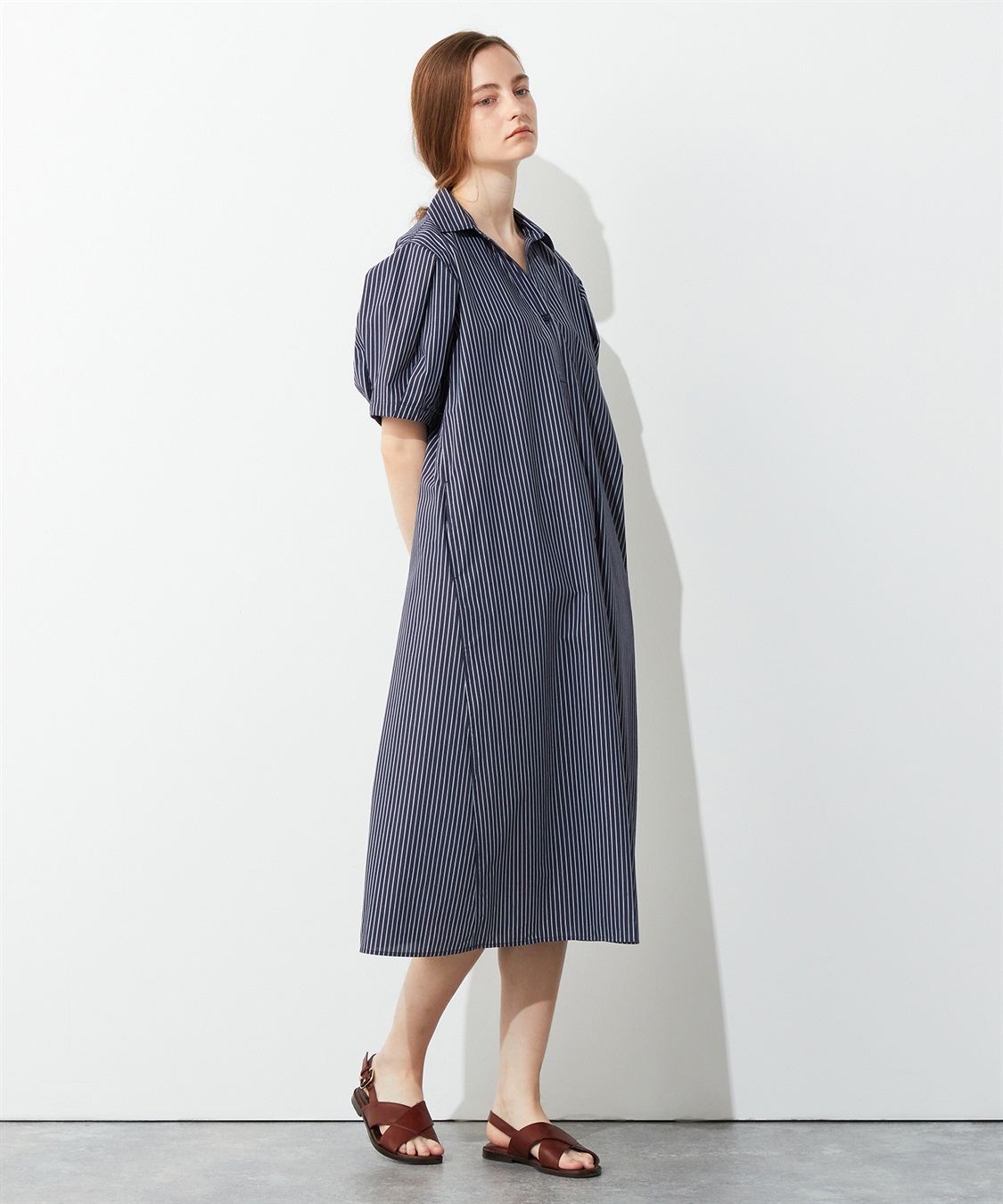 LE SOUK HOLIDAY ストライプワンピース_sub_8
