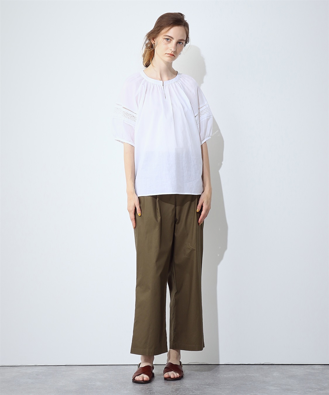 かのこ　◎ Plage WOOL SKIPPER ブラウス◎ SKIPPER KNIT – KIKUNOBU