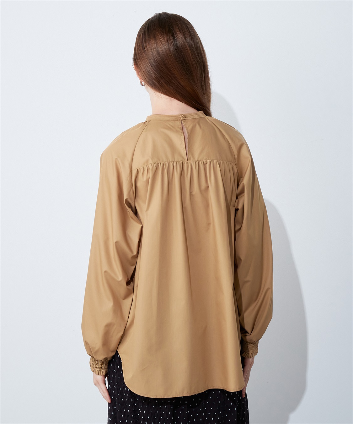 LE SOUK HOLIDAY ギャザーネックブラウス_sub_3