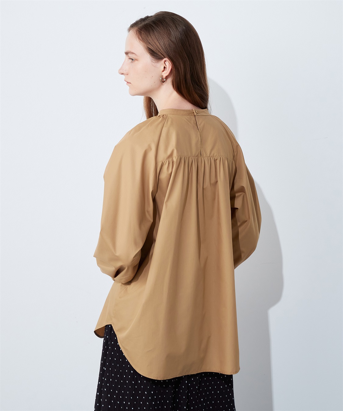 LE SOUK HOLIDAY ギャザーネックブラウス_sub_4