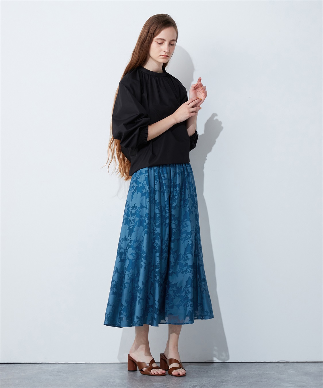 LE SOUK HOLIDAY ギャザーネックブラウス_sub_14