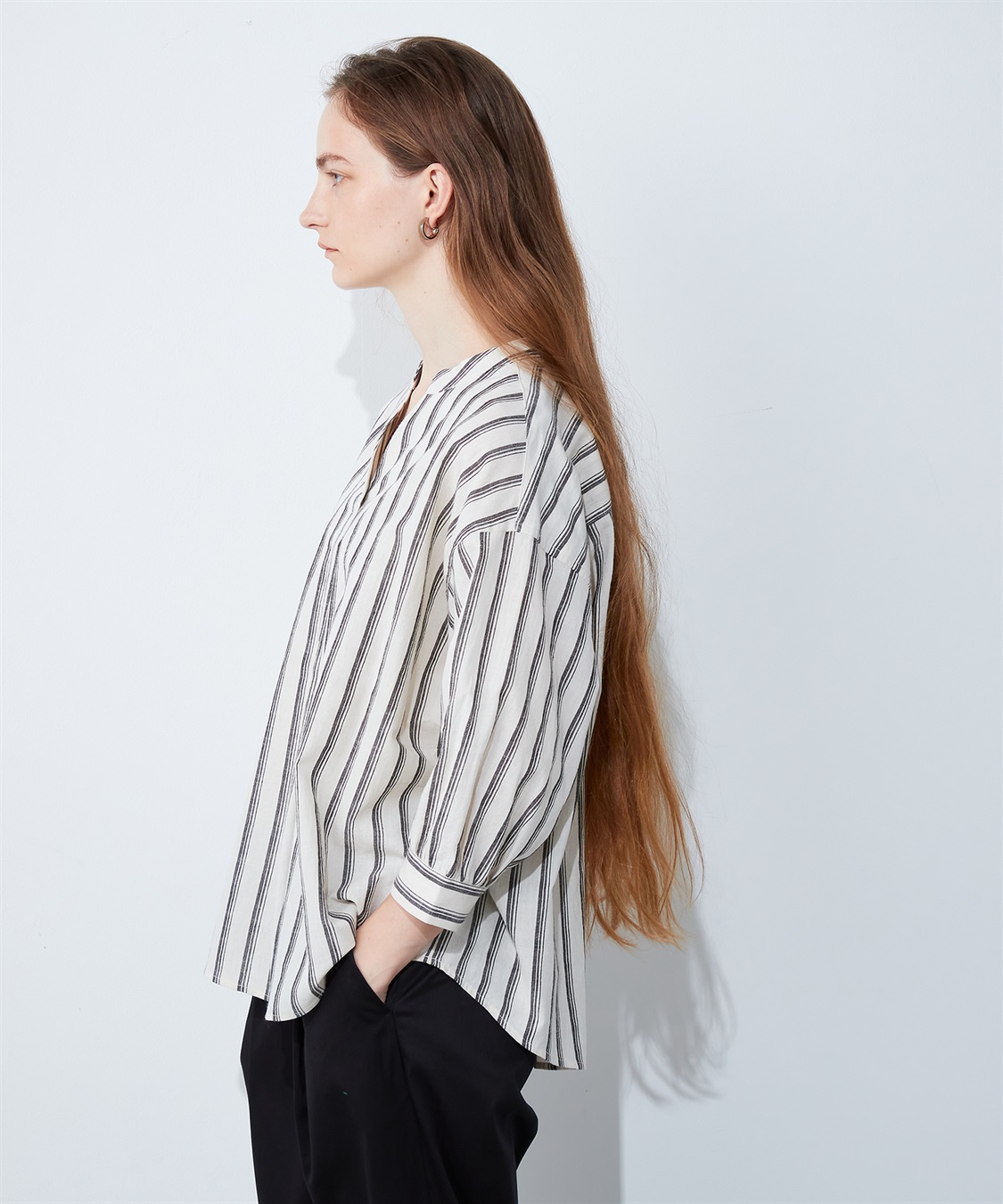 LE SOUK HOLIDAY スキッパーチュニックブラウス_sub_1