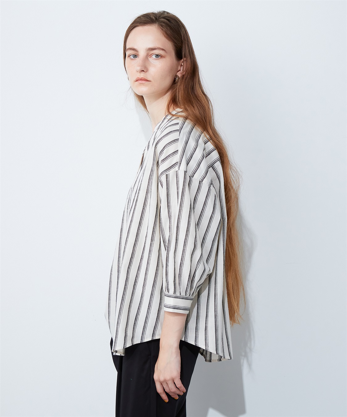 LE SOUK HOLIDAY スキッパーチュニックブラウス_sub_2