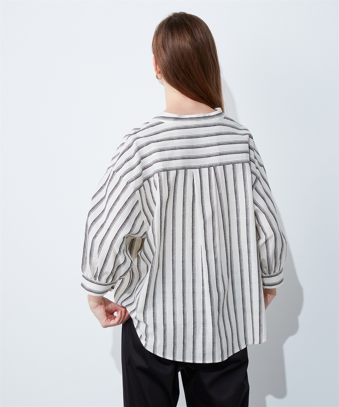 LE SOUK HOLIDAY スキッパーチュニックブラウス_sub_3