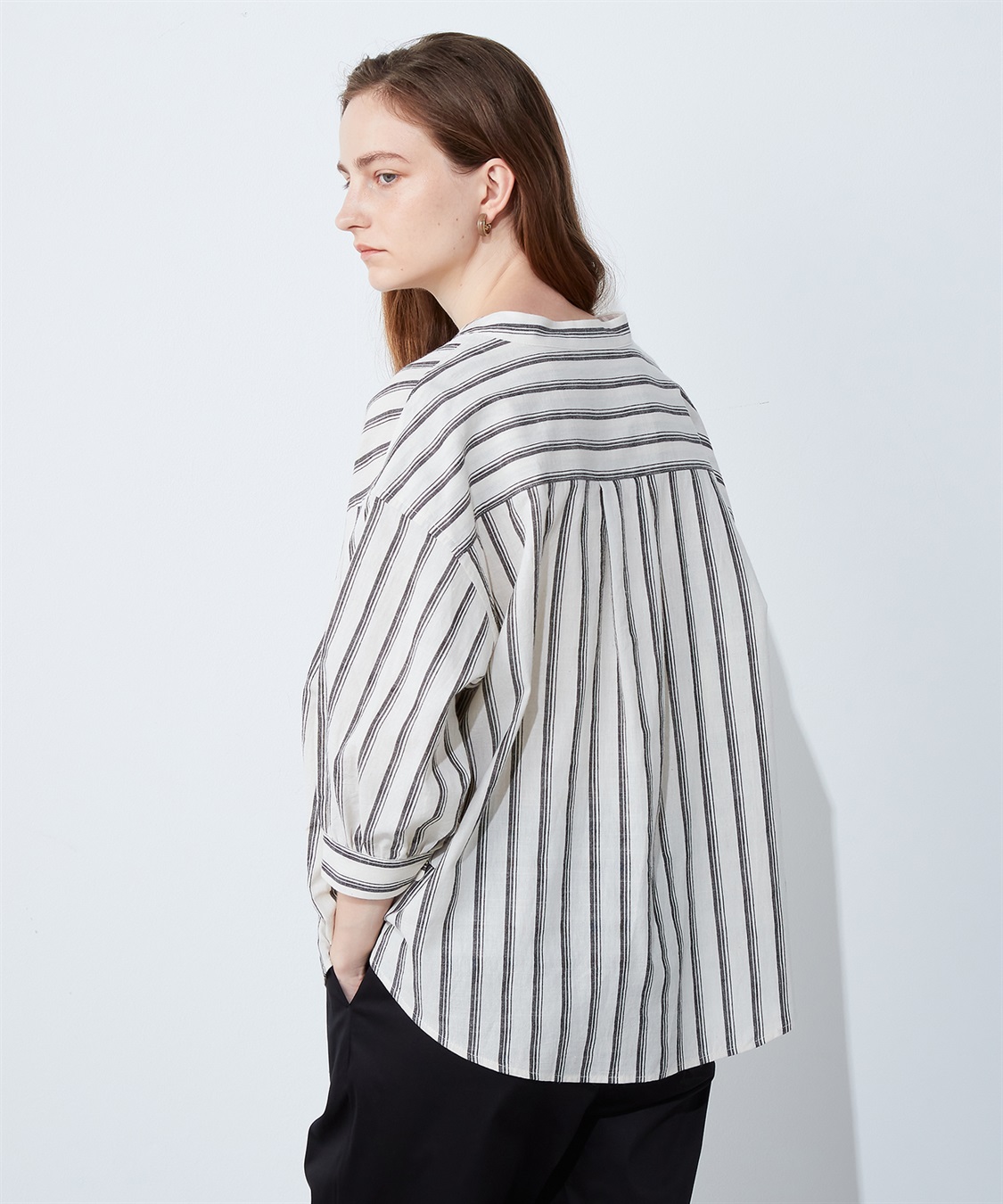 LE SOUK HOLIDAY スキッパーチュニックブラウス_sub_4