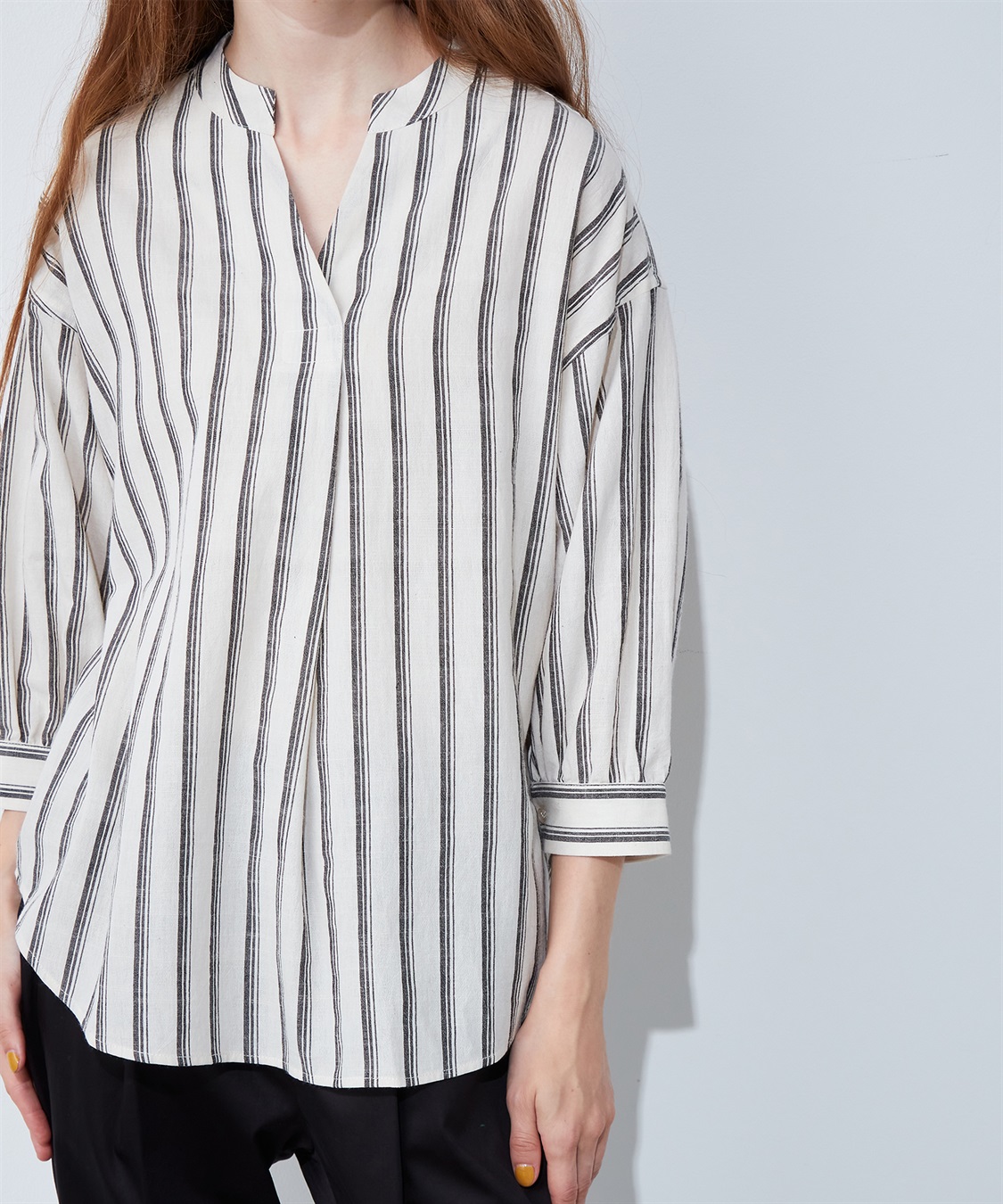 LE SOUK HOLIDAY スキッパーチュニックブラウス_sub_6