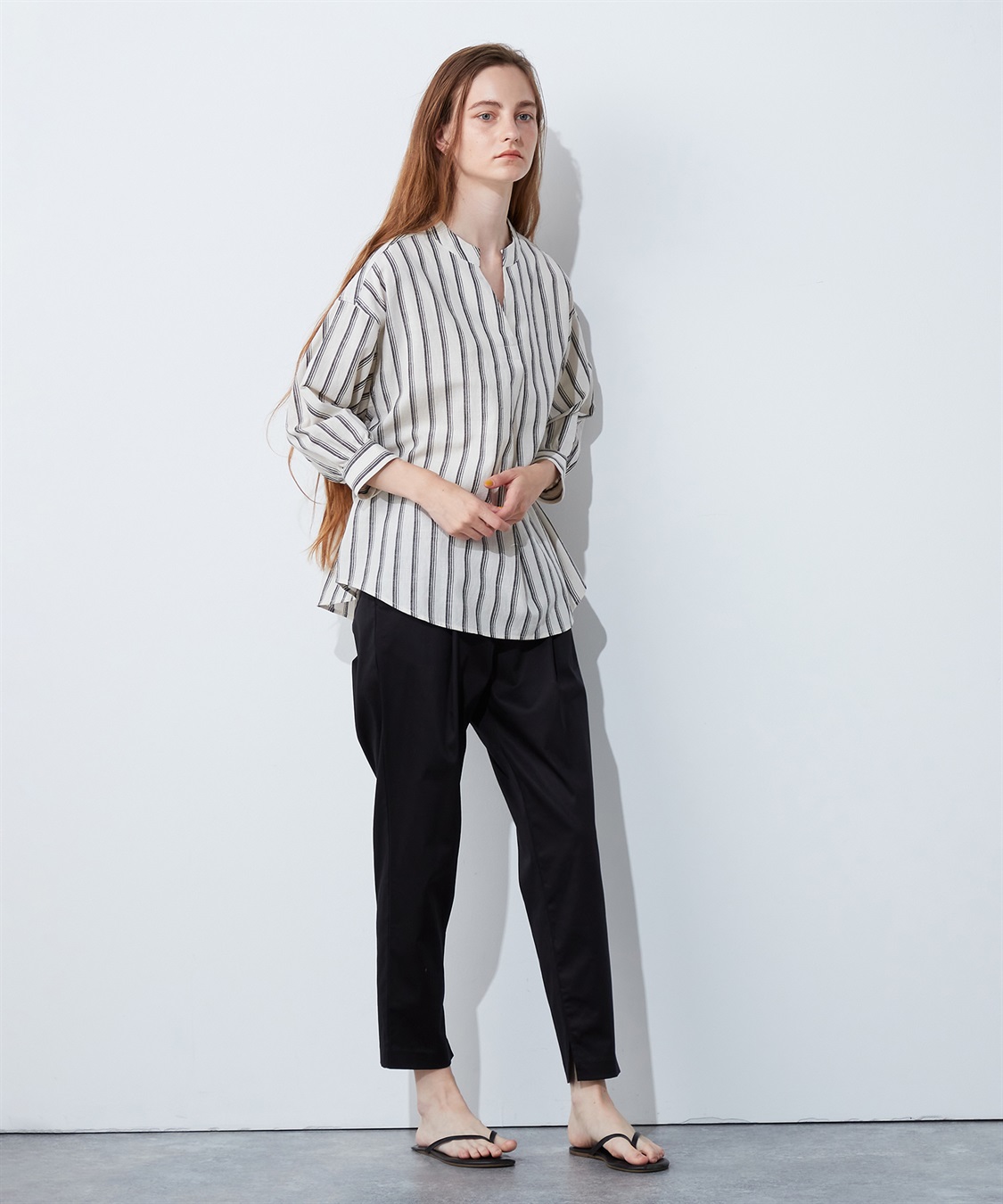 LE SOUK HOLIDAY スキッパーチュニックブラウス_sub_7