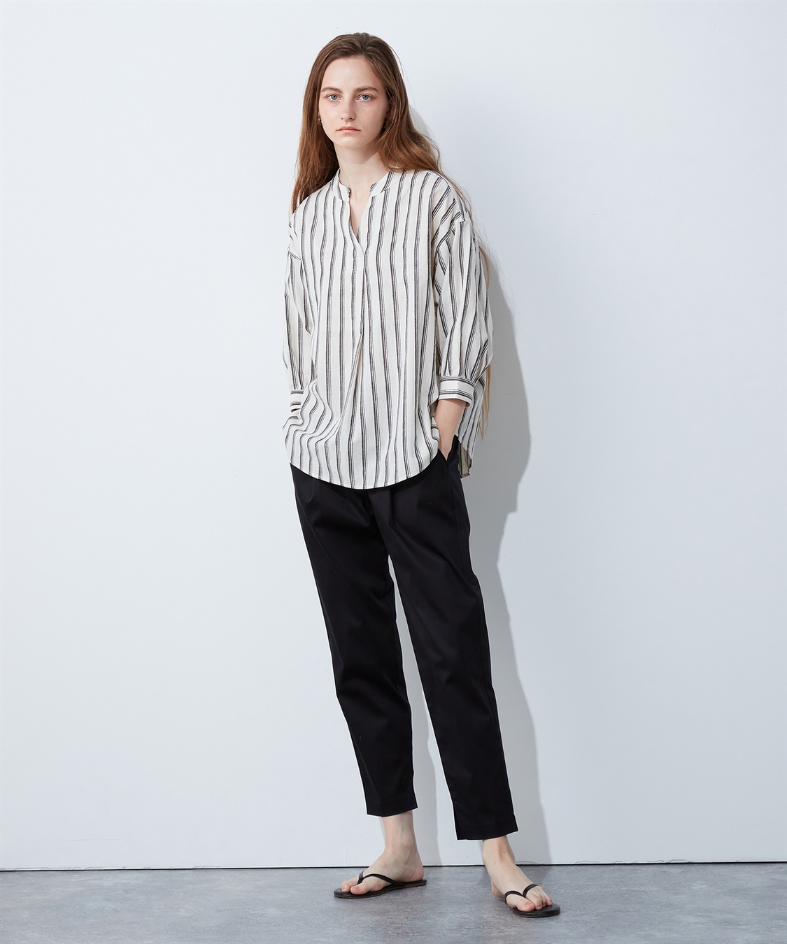 LE SOUK HOLIDAY スキッパーチュニックブラウス_sub_8