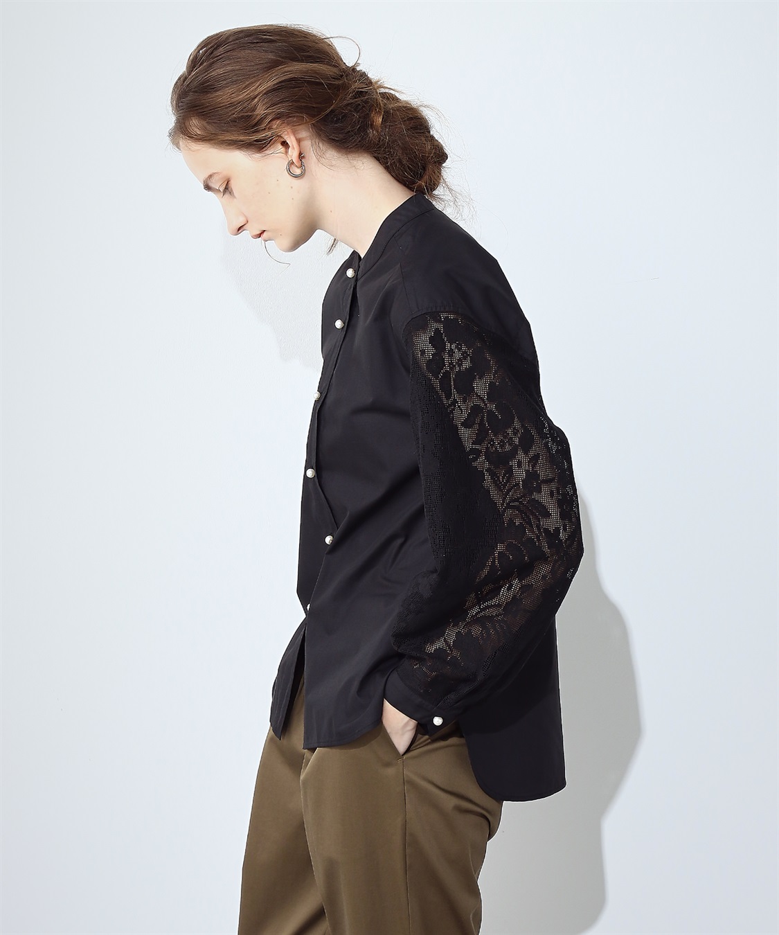 LE SOUK HOLIDAY レーススリーブブラウス_sub_2